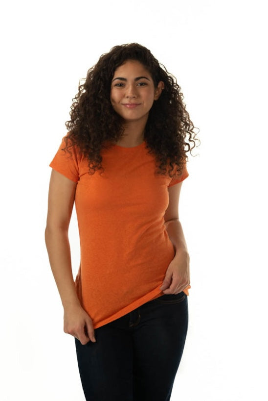 ONNO hemp t-shirt in Orange Unpatched