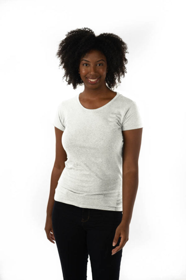 ONNO hemp t-shirt in Natural Unpatched