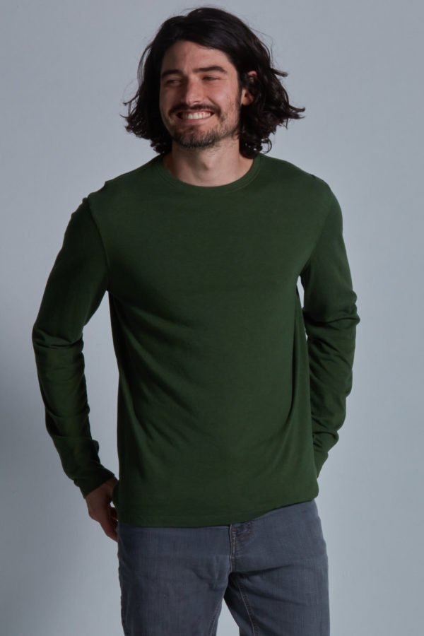 ONNO long sleeve bamboo t-shirt Unpatched – ONNO T-Shirt Company